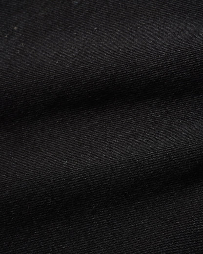 Butter Straight Leg Denim Jeans: Washed Black