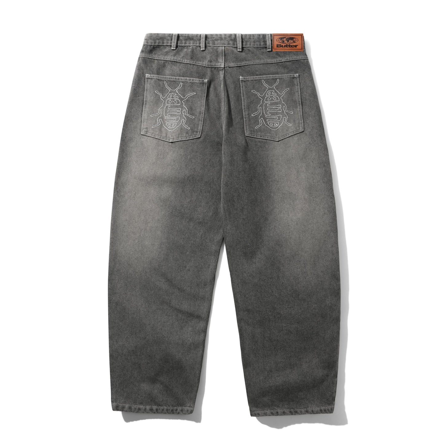 Butter Roach Denim Jeans: Black Wash