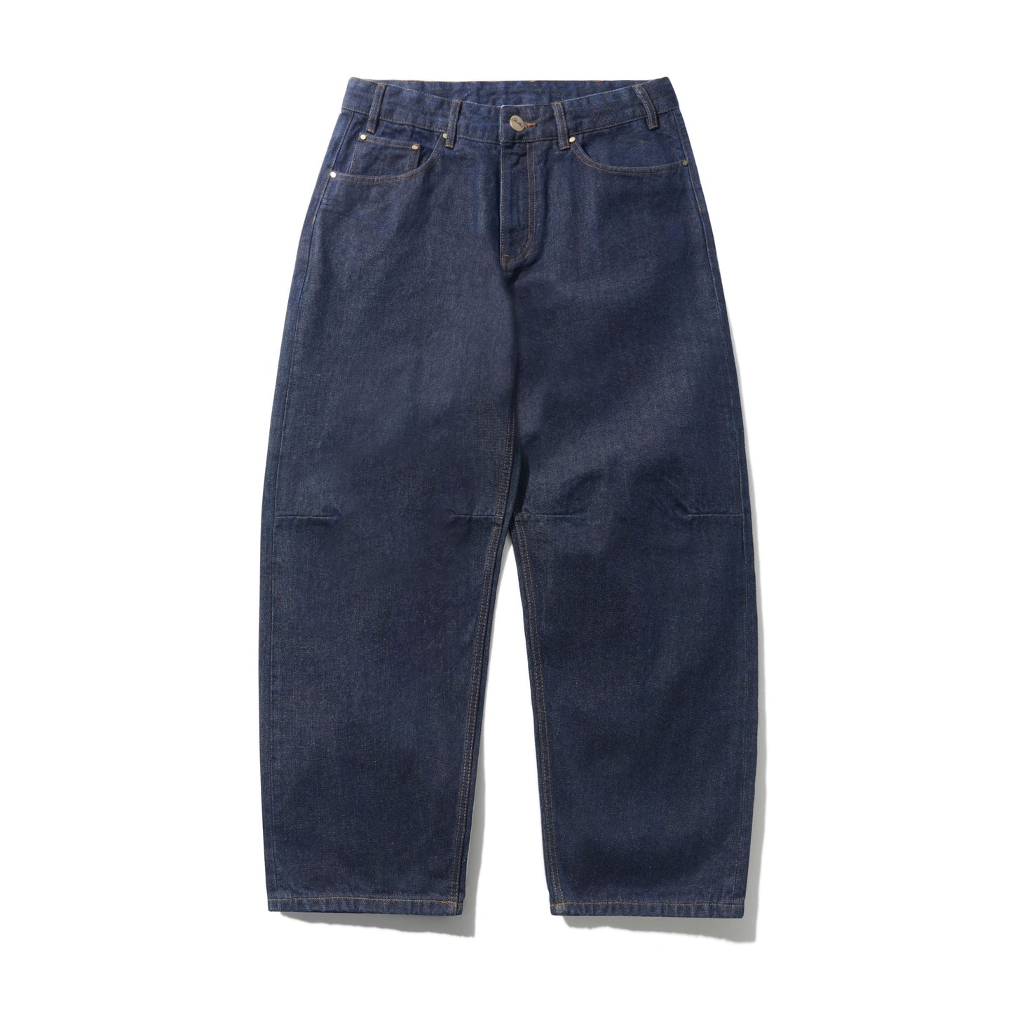 Butter Wide Cut Denim Jeans: Selvedge Blue