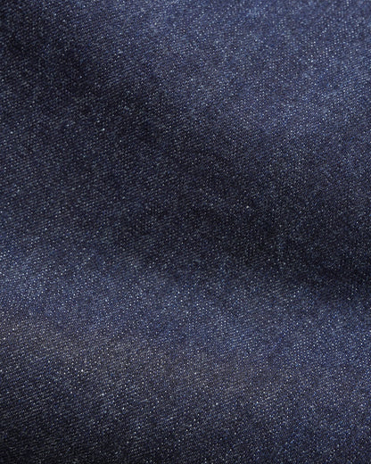 Butter Wide Cut Denim Jeans: Selvedge Blue