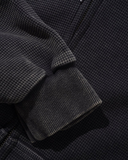 Butter Waffle Zip-Thru Hood