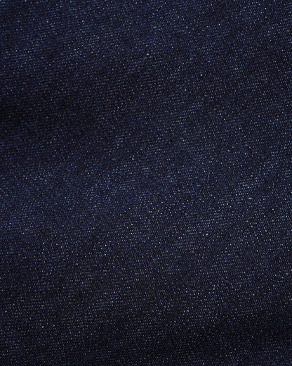 Butter Straight Leg Denim Jeans: Dark Indigo