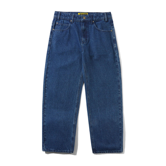 Butter Racer Denim Jeans: Washed Dark Blue