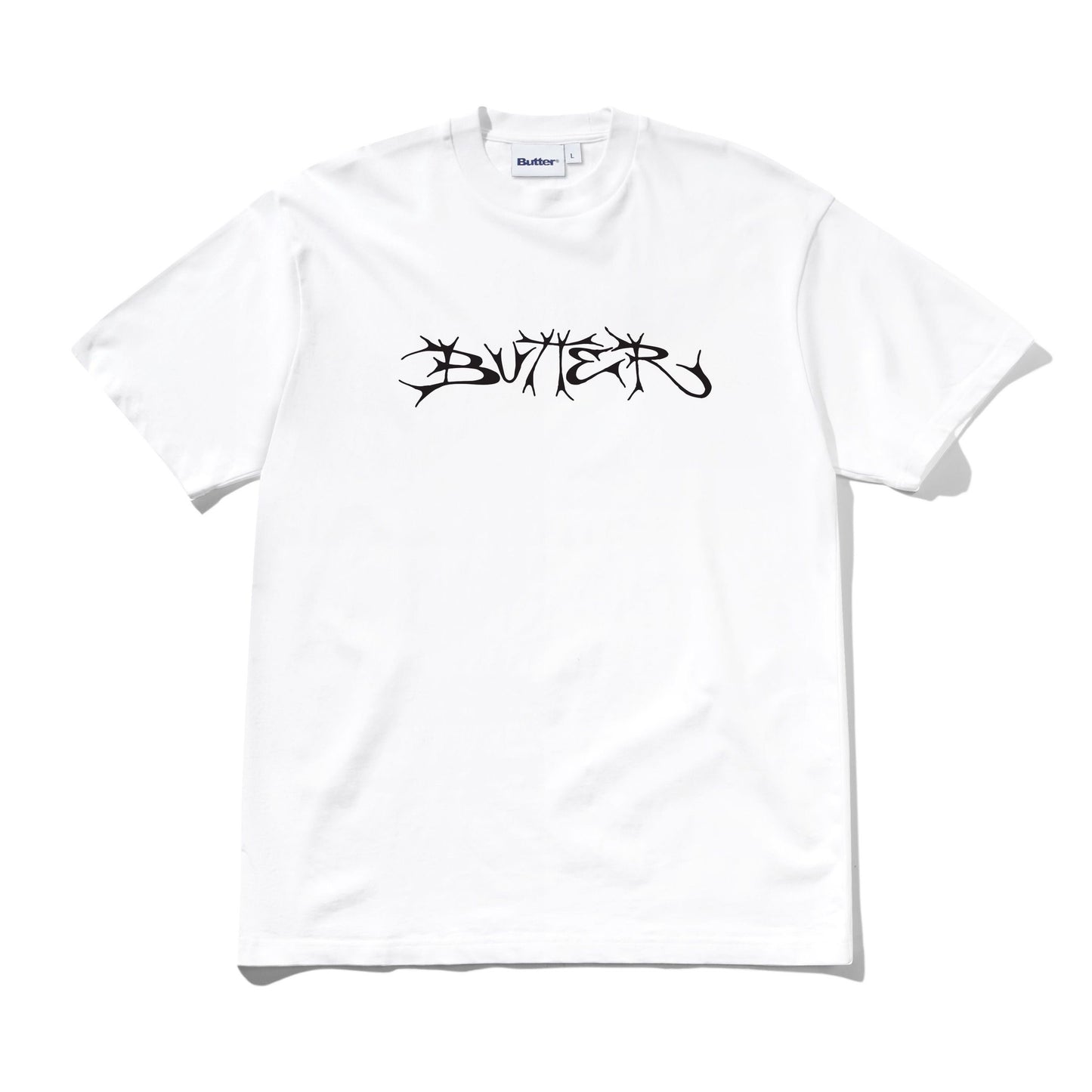 Butter Scrawling Tee White