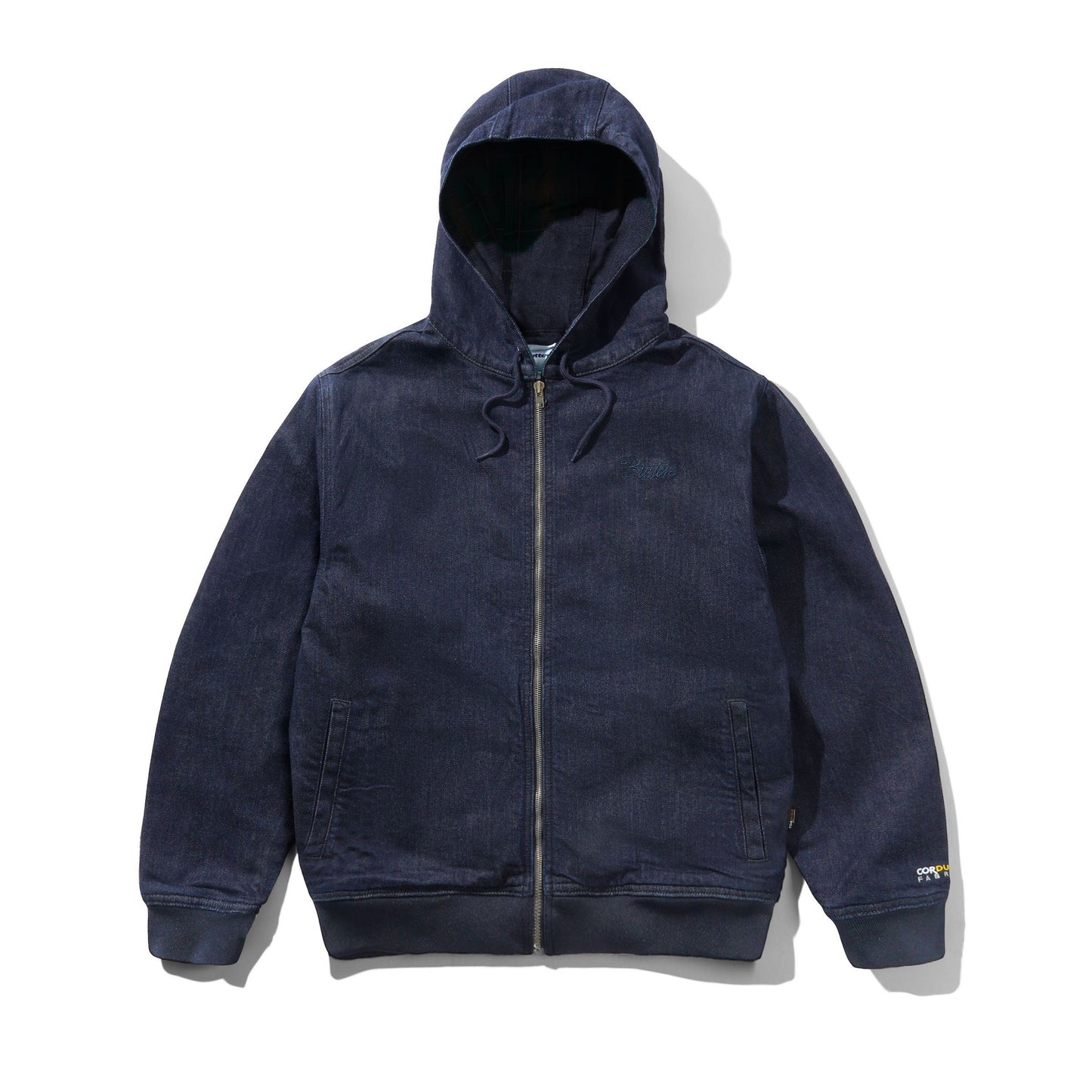 Butter Hooded Work Jacket Rinsed Indigo