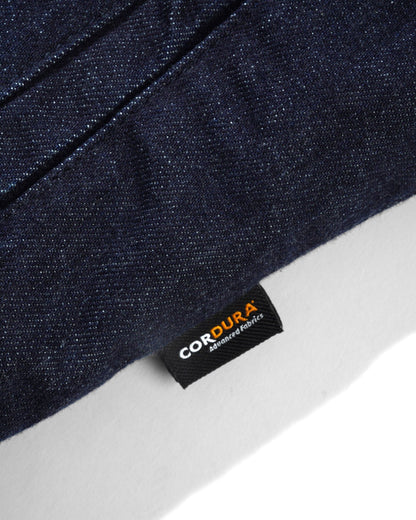 Butter Hooded Work Jacket Rinsed Indigo