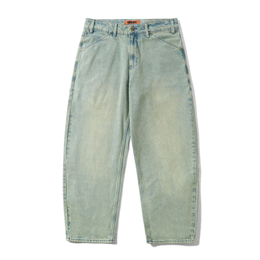 Butter Trim Denim Jeans: Sunfade Blue