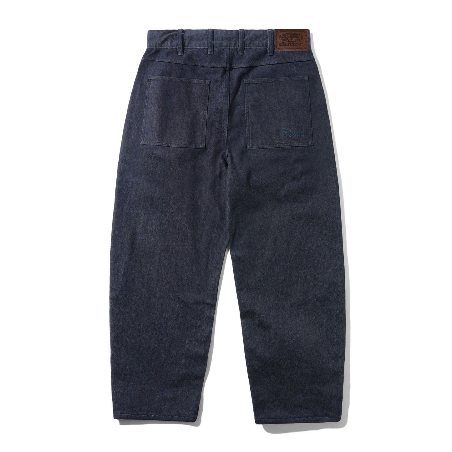 Butter Trim Denim Jeans: Rinsed Indigo