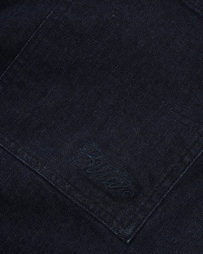 Butter Trim Denim Jeans: Rinsed Indigo