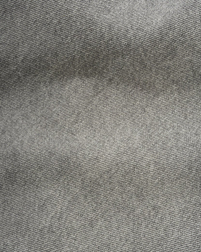 Butter Wide Cut Denim Jeans: Grey Wash