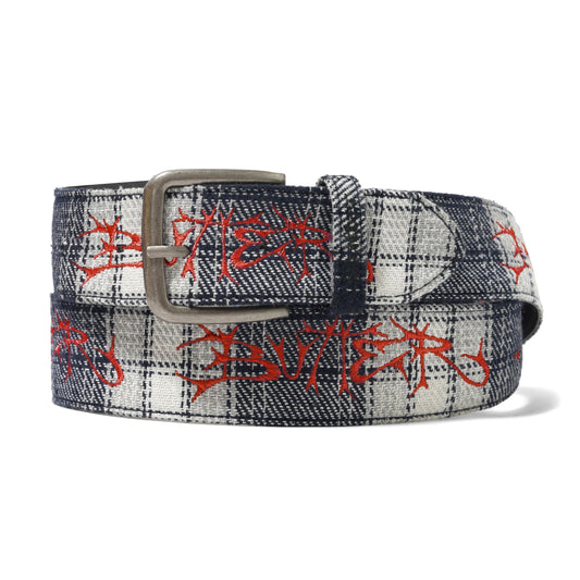 Butter Scrawling Belt Plaid