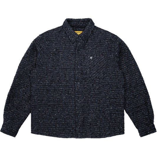 Carpet Co C-Star Basket Weave Button Up Black