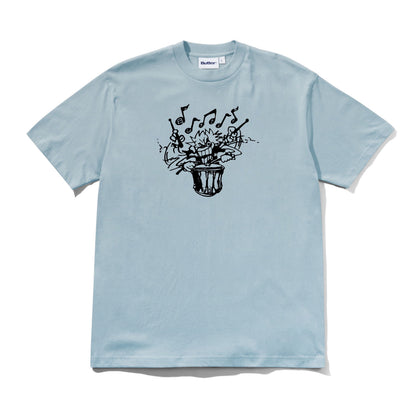 Butter Blaring Tee Grey Blue