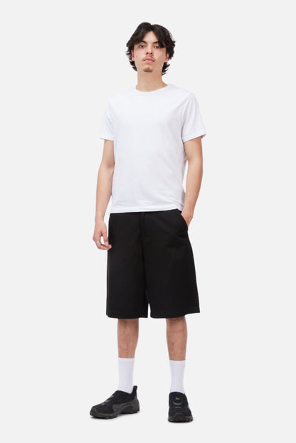 Dime Baggy Chino Shorts: Black