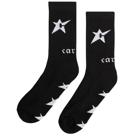 Carpet Co C-Star Sock: Black