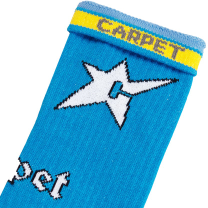 Carpet Co C-Star Sock: Blue