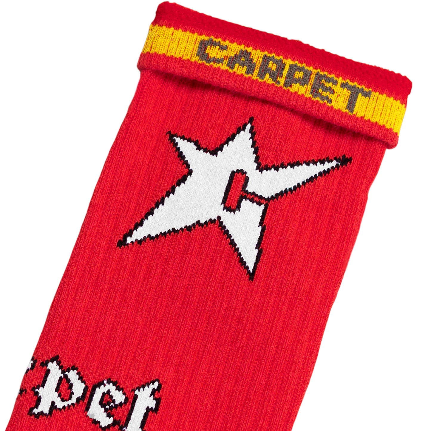 Carpet Co C-Star Sock: Red