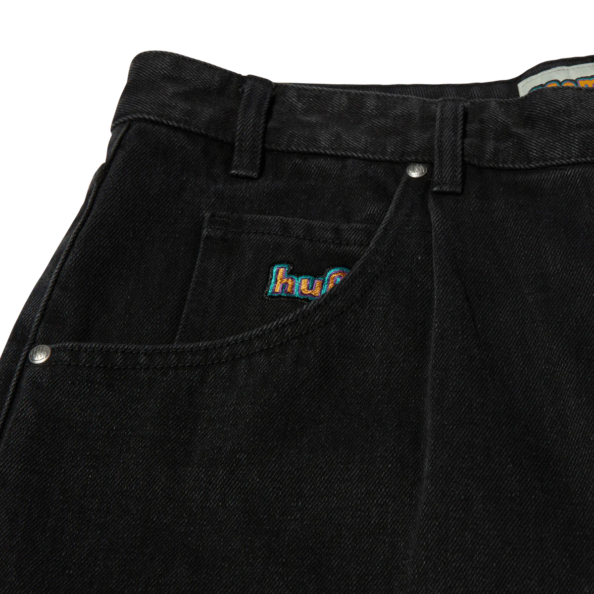 Huf Cromer Short Washed Black