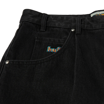Huf Cromer Short Washed Black