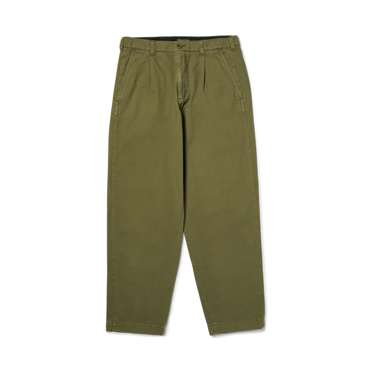 Huf Cromer Trouser: Dark Olive