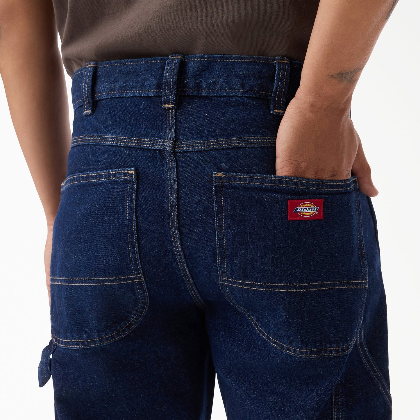 Dickies 997 Loose Straight Carpenter Jeans: Dark Indigo