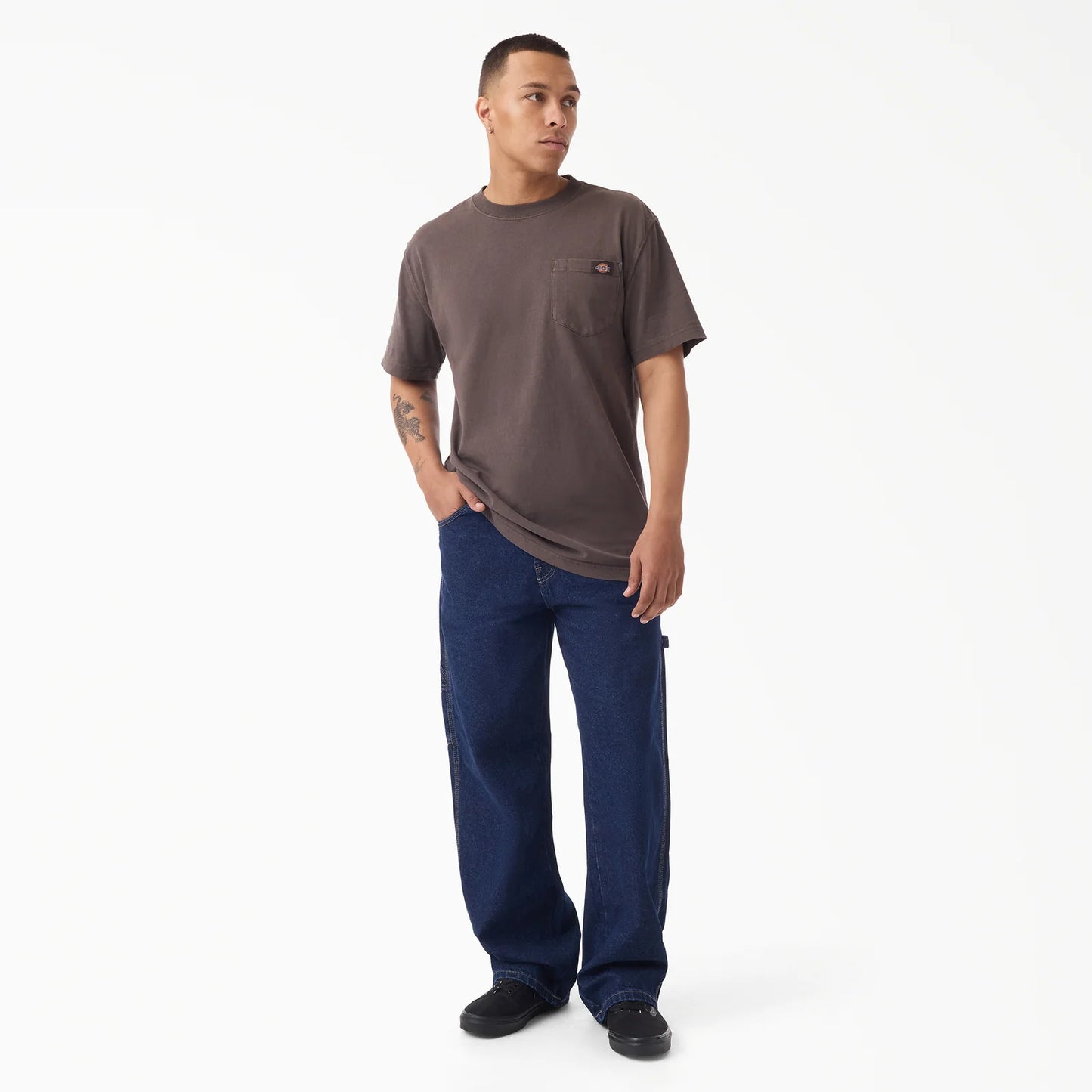 Dickies 997 Loose Straight Carpenter Jeans: Dark Indigo