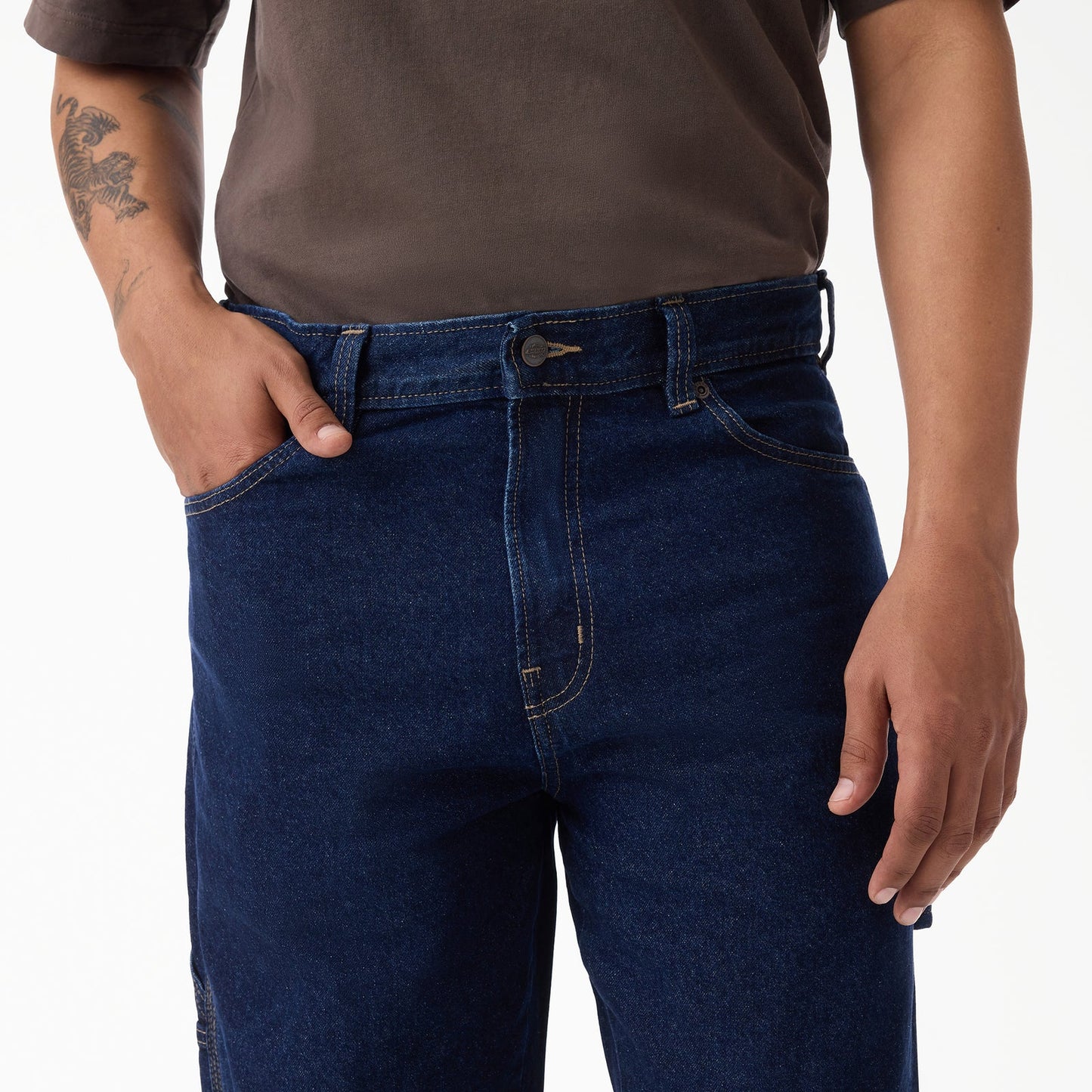 Dickies 997 Loose Straight Carpenter Jeans: Dark Indigo