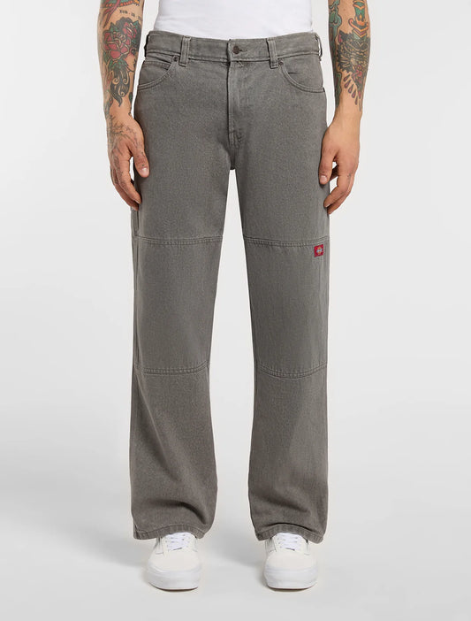 Dickies Loose Straight Double Knee Jean Denim Grey Wash