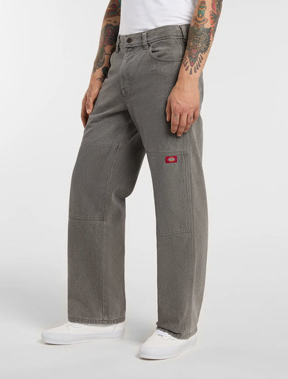 Dickies Loose Straight Double Knee Jean Denim Grey Wash