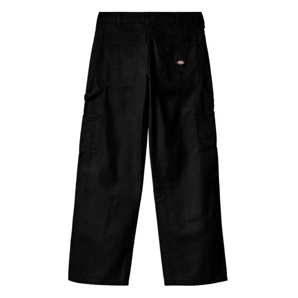 Dickies Double Knee Canvas Carpenter Pants Black | Rose Street Dickies Double Knee Canvas Carpenter Pants Black | Rose Street