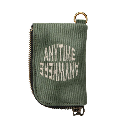 Pass-Port Distribution Coin Pouch: Elm Green