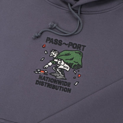 Pass-Port Distribution Hoodie Dusty Blue