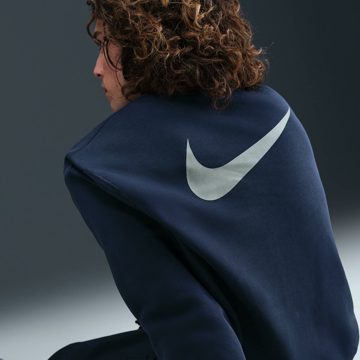 Nike SB x Eric Koston Fleece Skate Crew Midnight Navy