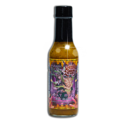 Satans Drano Hot sauce: Goat Mylk