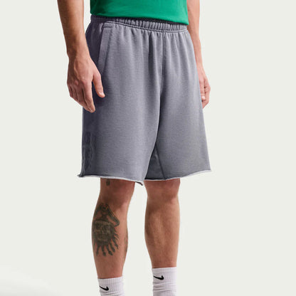 Nike SB Graphic Fleece Skate Shorts Cool Gray