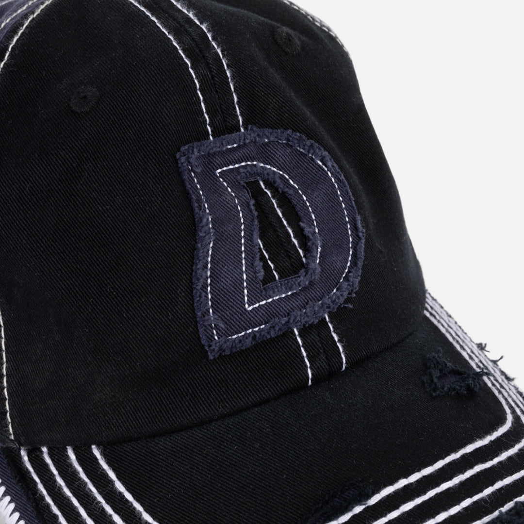 Perforated Tech Cap Black