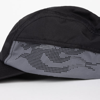Perforated Tech Cap Black