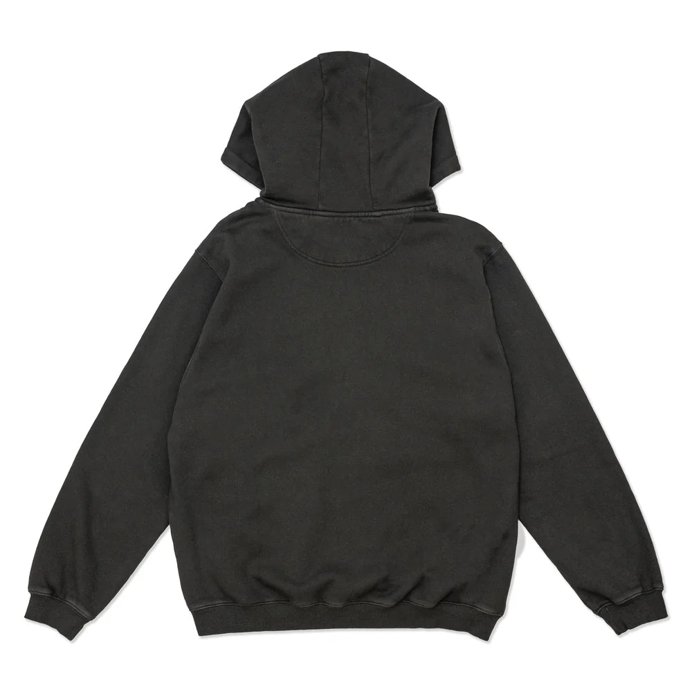 Hoddle HDL Monogram Zip Hood Black