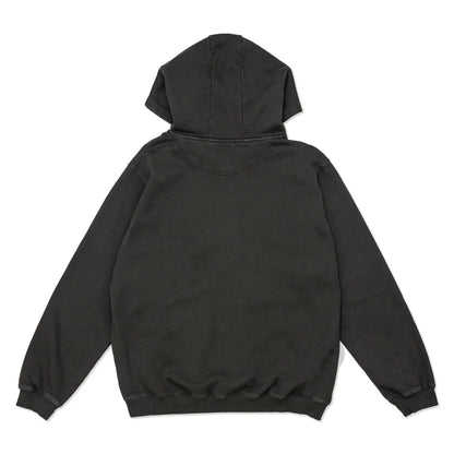 Hoddle HDL Monogram Zip Hood Black