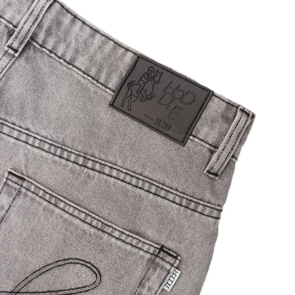 Hoddle Ranger Jean: Light Wash Gray