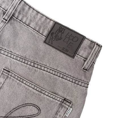 Hoddle Ranger Jean: Light Wash Gray