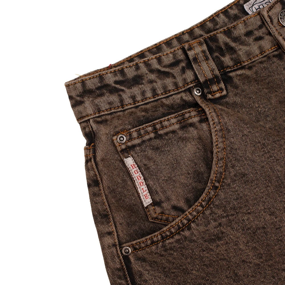 Hoddle Routine Straight Cut Jean Brown