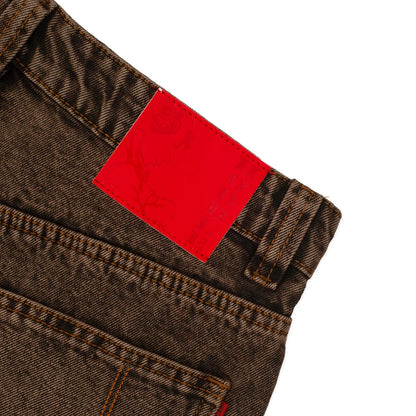 Hoddle Routine Straight Cut Jean Brown