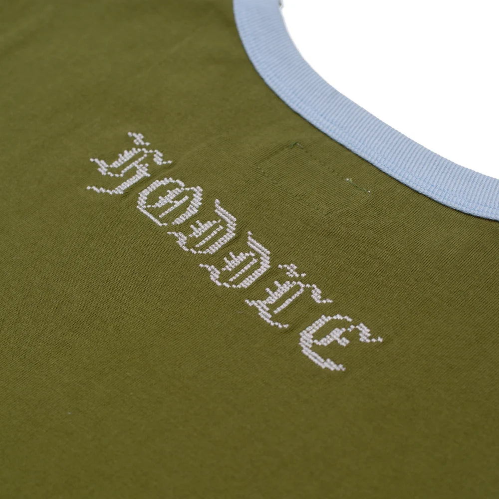 Hoddle Teenage Smoker Tee Green