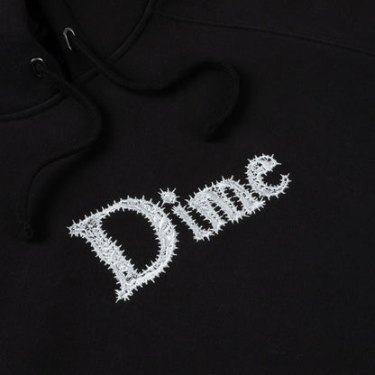 Dime Classic Spiked Hoodie Black