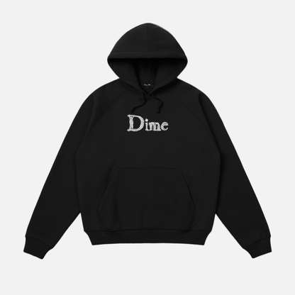 Dime Classic Spiked Hoodie Black