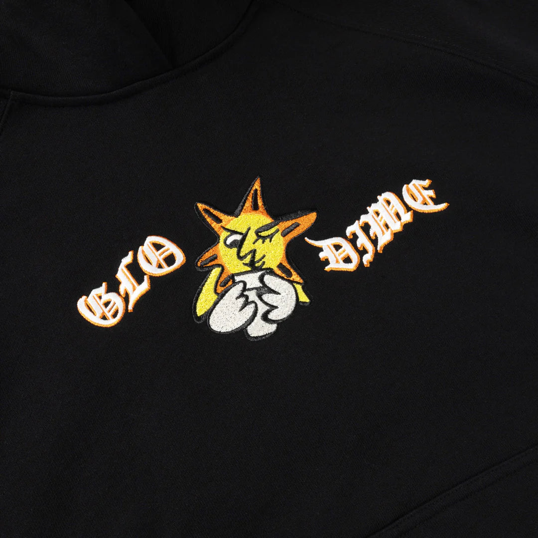Glo Dime Sun Hoodie Black