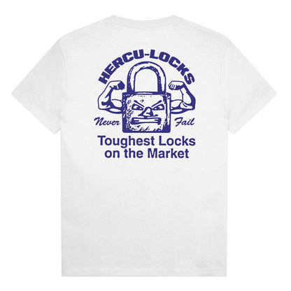 Pass-Port Hercu~locks Tee White