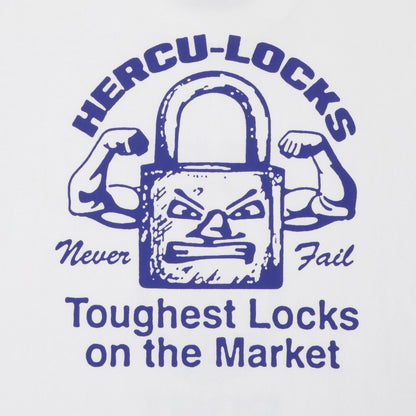 Pass-Port Hercu~locks Tee White