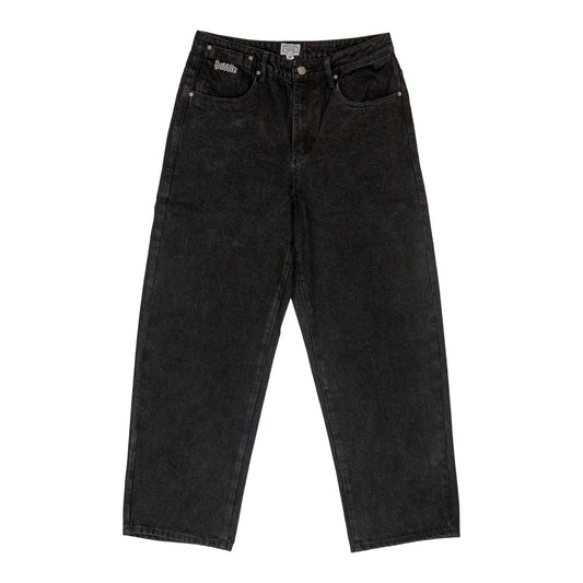 Hoddle Ranger Jean: Black/Black